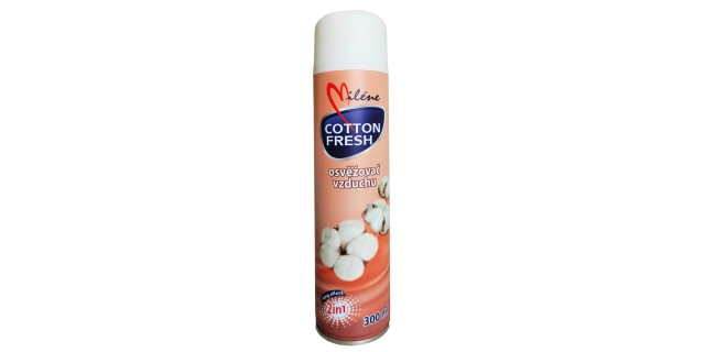 MILÉNE osvěžovač vzduchu SVĚŽÍ BAVLNA 300ml                                                                                                                                                                                                               